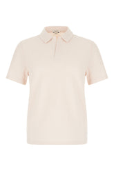 Polo in misto cotone rosa pastello -  | Wise