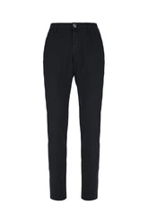 Pantalone in misto cotone stretch blu notte -  | Wise