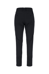 Pantalone in misto cotone stretch blu notte -  | Wise