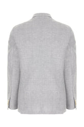 Giacca in misto lana ricamata -  | Wise