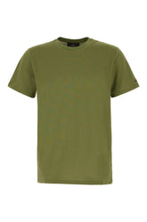 Green polyester blend t-shirt -  | Wise