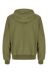 Giubbino in nylon stretch verde -  | Wise