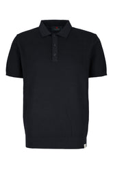 Midnight blue cotton polo shirt -  | Wise