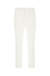 Pantalone in misto lyocell bianco -  | Wise