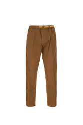 Pantalone in cotone stretch cammello -  | Wise