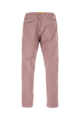 Powder pink lyocell blend pants -  | Wise