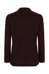 Giacca in misto lana bordeaux -  | Wise