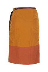 Two-tone nylon skirt -  | Wise