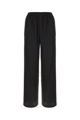 Pantalone in seta nera -  | Wise