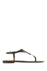 Printed viscose thong sandals -  | Wise