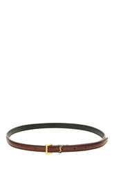 Brown leather belt -  | Wise