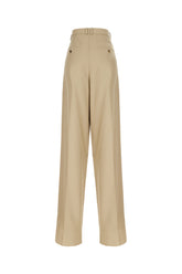 Pantalone in misto lana verde salvia -  | Wise