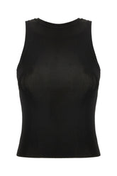Black viscose top -  | Wise