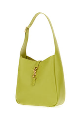 Lime green leather Le 5 à 7 shoulder bag -  | Wise