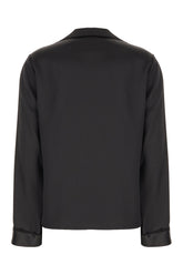 Camicia in seta nera -  | Wise