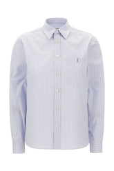 Embroidered poplin shirt -  | Wise