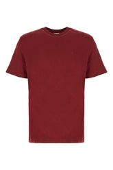 Burgundy cotton t-shirt -  | Wise