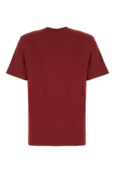 Burgundy cotton t-shirt -  | Wise
