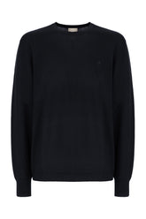 Midnight blue wool sweater -  | Wise