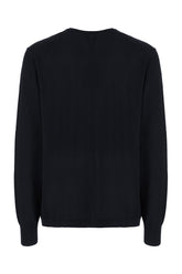 Midnight blue wool sweater -  | Wise