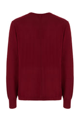 Maglione in lana vinaccia -  | Wise