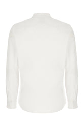 White stretch nylon shirt -  | Wise