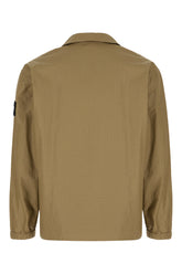 Olive green cotton jacket -  | Wise