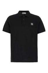 Polo in piquet nero -  | Wise