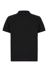 Polo in piquet nero -  | Wise
