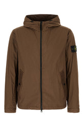 Brown nylon jacket -  | Wise