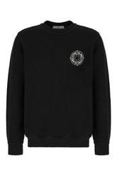 Black cotton sweatshirt -  | Wise
