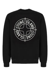 Black cotton sweatshirt -  | Wise