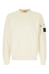 Ivory cotton sweatshirt -  | Wise