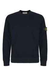 Midnight blue cotton sweater -  | Wise