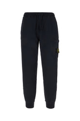Midnight blue cotton joggers -  | Wise