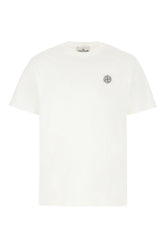 White stretch cotton t-shirt -  | Wise