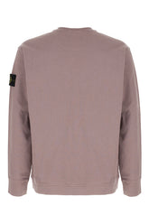 Mauve cotton sweatshirt -  | Wise
