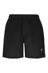 Bermuda mare in nylon nero -  | Wise