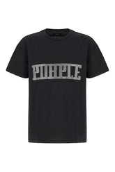 Black cotton t-shirt -  | Wise