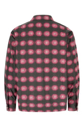 Printed leather jacket -  | Wise