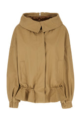 Giubbino in cotone cammello -  | Wise