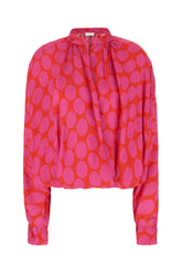 Blusa in viscosa stampata -  | Wise