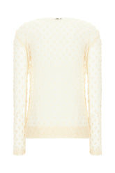Top in misto cotone sabbia -  | Wise