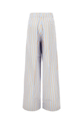 Printed cotton pants -  | Wise