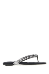 Sandali infradito Jenna in tessuto nero -  | Wise