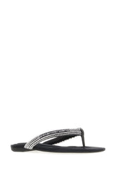 Sandali infradito Jenna in tessuto nero -  | Wise