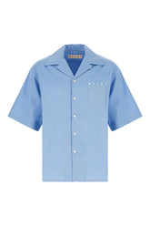 Azzurro poplin shirt -  | Wise
