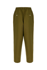 Green wool pants -  | Wise