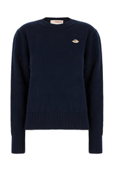 Midnight blue wool sweater -  | Wise