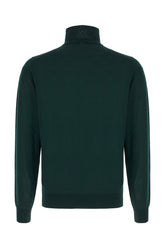 Dark green wool sweater -  | Wise